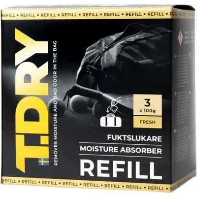 Everbrand náhradní sáčky do pohlcovače vlhkosti T.Dry Fresh, 3 x 100g