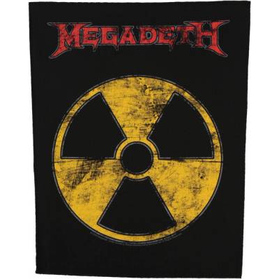 nášivka velká MEGADETH - RADIOACTIVE - RAZAMATAZ - BP1337