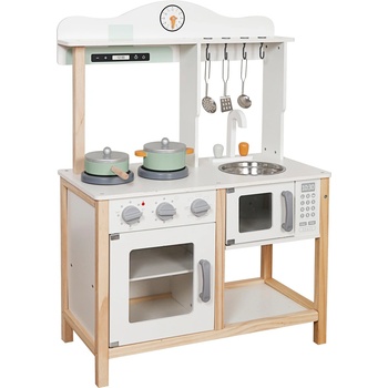 Moni Toys Дървена кухня Moni Toys - Nana, с аксесоари (112515)