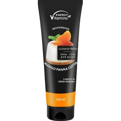 Energy Of Vitamins sprchový gél Mango Panna Cotta 230 ml