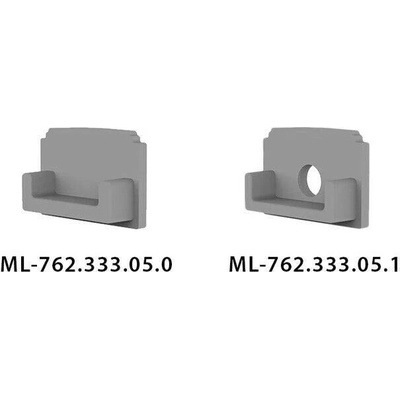 ML-761.333.05.3 Hliníkový profil pro obklady a dlažbu DH 37x11 mm včetně mléčného difuzoru 3 m