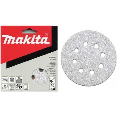 Makita - Brusný papír K100, průměr 125 mm, 10 ks P-33370