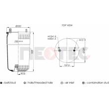 Měch BPW 30 nekompletní ABM55030F