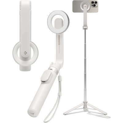 Spigen Магнитен селфи стик и статив с MagSafe и Bluetooth от Spigen S571W - Dune Beige (8809971226011)