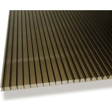 Carboplak Polykarbonátová doska 10 mm 3000 x 1050 mm bronz s 1UV filtrom 1 ks