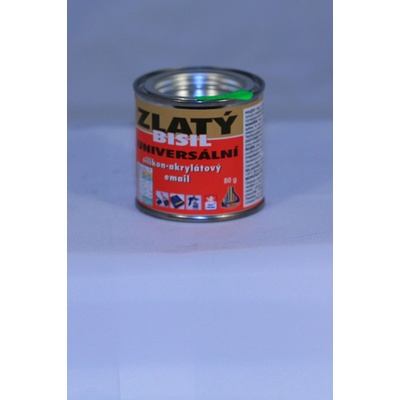 Biopol Paints Bisil speciální jednosložková silikon-akrylátová vrchní barva, stříbrná, 80 g