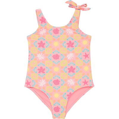 Roxy Детски бански костюм Roxy Kid's Check TW One Piece Swimsuit - Plumeria Hippie Hour Diagonal - размер 5 Years (750-2834-0114)