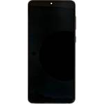 Samsung A336B Galaxy A33 5G LCD дисплей + тъч единица + преден капак цвят Awesome Black (сервизен пакет) (GH82-28143A)