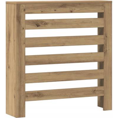 Kryt na radiátor MDF deska 20 x 82 cm béžový