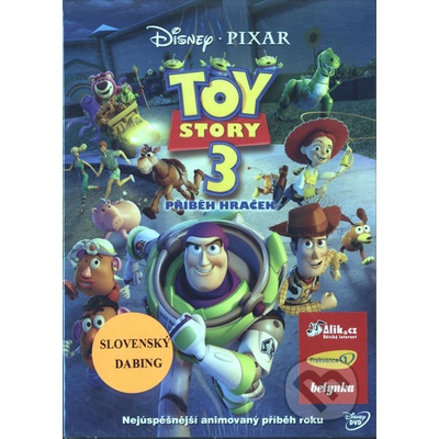 Toy Story 3.: Príbeh hračiek DVD