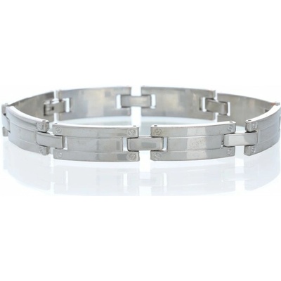 Prosperk Náramek ocelový lesklý S1525