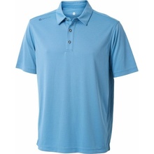 Backtee Mens Birdseye QD Polo Sky blue