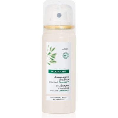 Klorane Oat нежен сух шампоан с церамиди 50ml