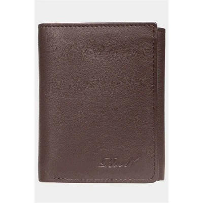 REELL peněženka Mini Trif. Leather Brown BROWN