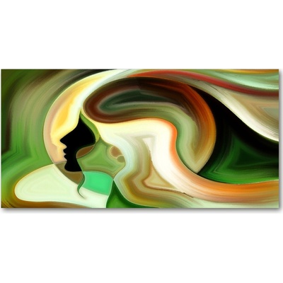 Fotoobraz na skle abstrakcie 100x50 cm