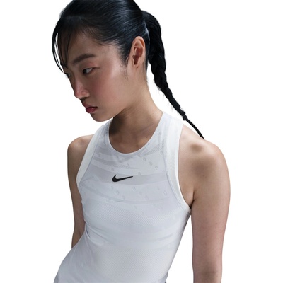 Nike Дамски потник Nike Oz Open Tank Top Womens - FB Grey/Wht
