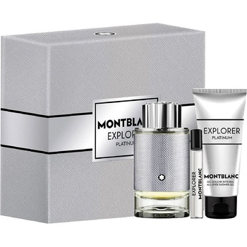 Mont Blanc Explorer Platinum Комплект - Парфюмна вода, 100 и 7.5 ml + Душ гел, 100 ml