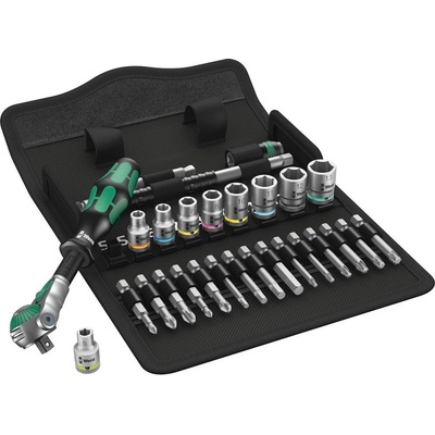Wera 8100 SA Zyklop Speed súprava nástrčných kľúčov metrický 1/4 6,3 mm 28-dielna 05004016001
