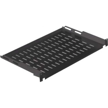 MIRSAN mr. rak1u40.01 : : 19 рафт за сървърен шкаф - d=400 мм - 1u, 30кг, черен