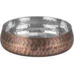 Horecano - Купа с релеф и медно покритие Ø13xh3.25cm 250ml ANTIQUE-RUSTIC-(SG-86121) (0184230)