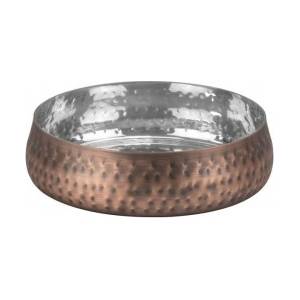 Horecano - Купа с релеф и медно покритие Ø13xh3.25cm 250ml ANTIQUE-RUSTIC-(SG-86121) (0184230)