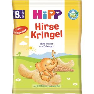 Hipp Био зърнени пръчици Hipp - С просо, 30 g (3564) - baby