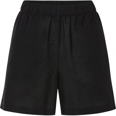 esmara dámské šortky s podílem lnu černá