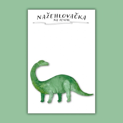 ePiPí Nažehlovačka Brontosaurus