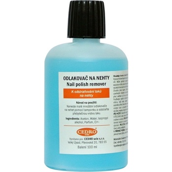 CEDRO sole Odlakovač na nehty modrý 100 ml