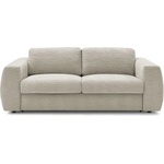 Bobochic Бежов шенилов диван за ежедневно спане/сгъваем 240 cm Hugo - Bobochic Paris (WT-DALA-3.5R--W_1 P1327)