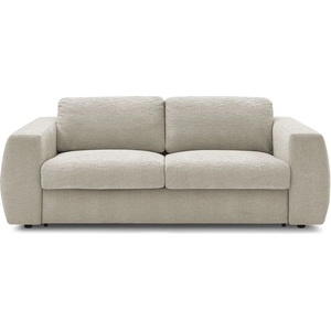 Bobochic Бежов шенилов диван за ежедневно спане/сгъваем 240 cm Hugo - Bobochic Paris (WT-DALA-3.5R--W_1 P1327)