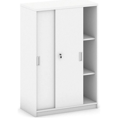 Mirelli, Skříň zasouvací 800 x 400 x 1200 mm, bílá – Hledejceny.cz