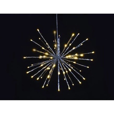 MagicHome Guľa vianočné osvetlenie Supernova 64 LED30 cm