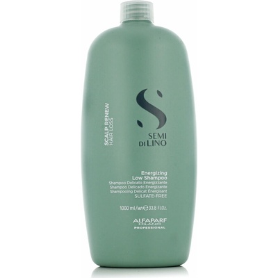 Alfaparf Milano Semi Di Lino Scalp Renew Energizing Low Shampoo Posilňujúci šampón proti vypadávaniu vlasov 1000 ml