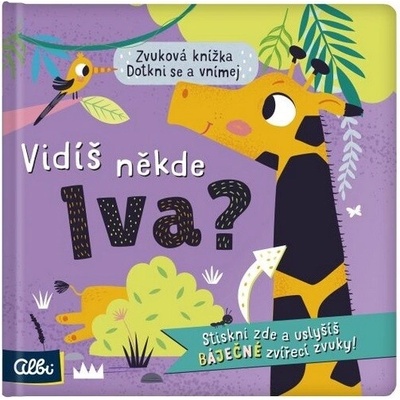 Žirafa - hmatové zvukové leporelo
