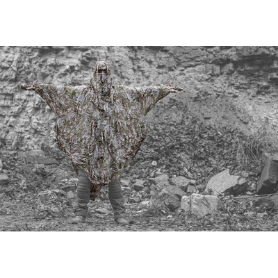 Ghosthood Maskovacie pončo Ghost Hoodie IRR Concamo Beige