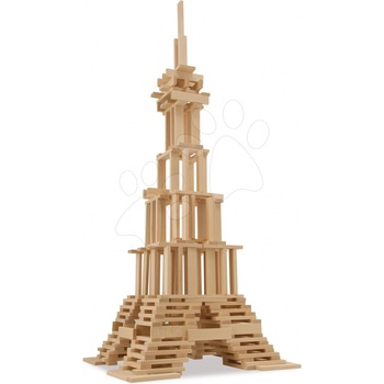 Eichhorn Constructor Kit přírodní dřevo 200 ks