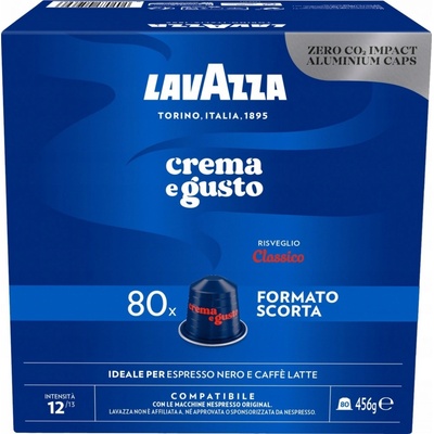 Lavazza Crema e Gusto Alu Kapsule do Nespresso 80 kusov