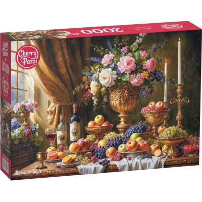 Cherry Pazzi - Puzzle Baroque Table - 2 000 piese