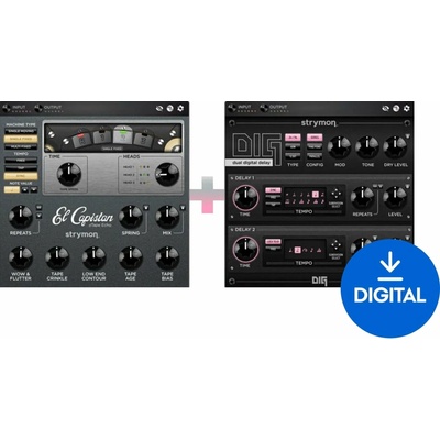 Strymon Echo Bundle: El Capistan & DIG (Digitálny produkt)