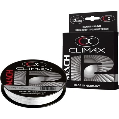 Climax Mach 12 Braid - bílá 135m 0,15mm 8,3kg 135m