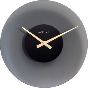 NeXtime Стенен часовник Float сив (8196GS)