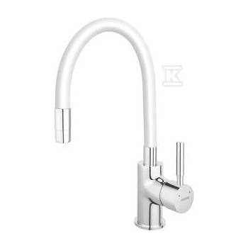 Ferrokit Bat. zumba sink with elast. white spout