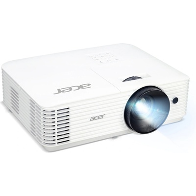 Мултимедиен проектор Acer Projector H5386BDi, DLP, WXGA (1280 x 720), 5000 ANSI Lumens, 20000: 1, 3D, Wireless dongle included, HDMI, VGA, RS-232, Audio in, RCA, Wifi, Speaker 3W, Bag, 2.75kg, White (MR.JSE11.001)
