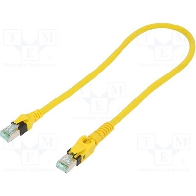 Harting 09488447745005 Patch S/FTP Cat 6a lanko Cu 0,5m žlutý