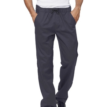 Image 1 of Siggi Group Готварски панталон Josh в сив цвят от еластична материя, произведен в Италия от Siggi (00-0757-8057)