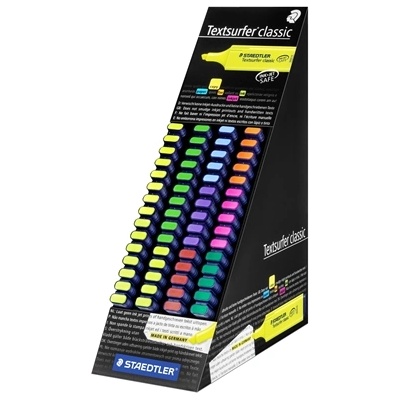 STAEDTLER Маркер за подчертаване Textsurfer Classicass дисплей (60) (364 CA60)