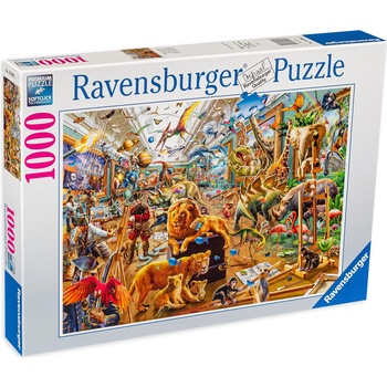 Ravensburger Пъзел Ravensburger от 1000 части - Хаос в галерията (16996)