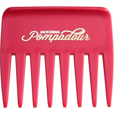 Jack Dean Pompadour hřeben na vlasy vínový – Zboží Dáma