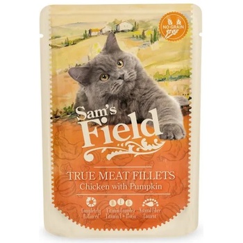 Image 1 of Sam's Field True Meat Fillets chicken with pumpkin 85 g